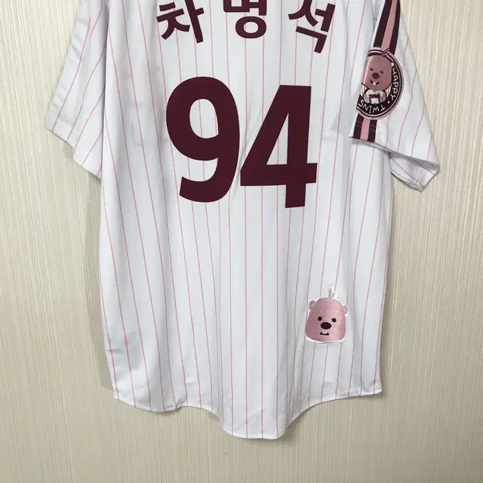 KBO LG트윈스 '21한정 잔망루피에디션 유니폼 2XL #94 차명석