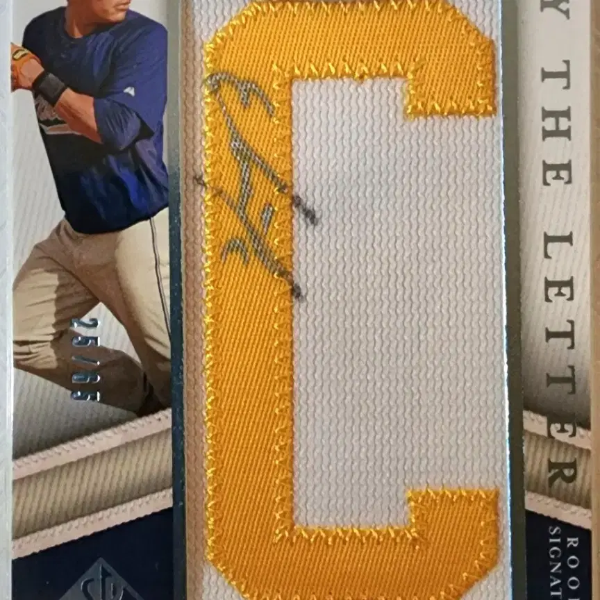 Everth Cabrera autographed baseball card