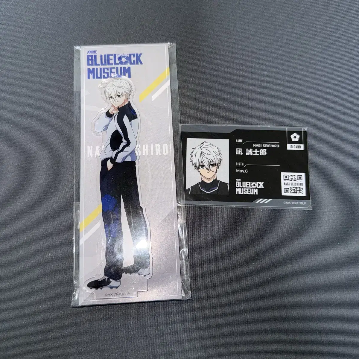 BLUELOCK Nagi Seishiro Museum acrylic ID KARD Museum