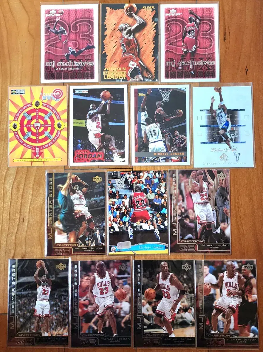 Michael Jordan Basketball kard 14 lot