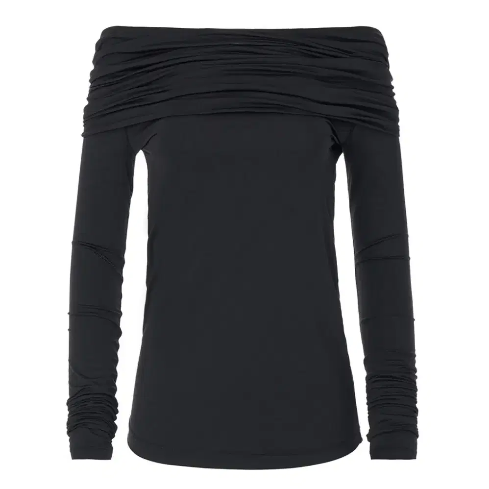 나체 DRAPING LONG SLEEVE BLACK