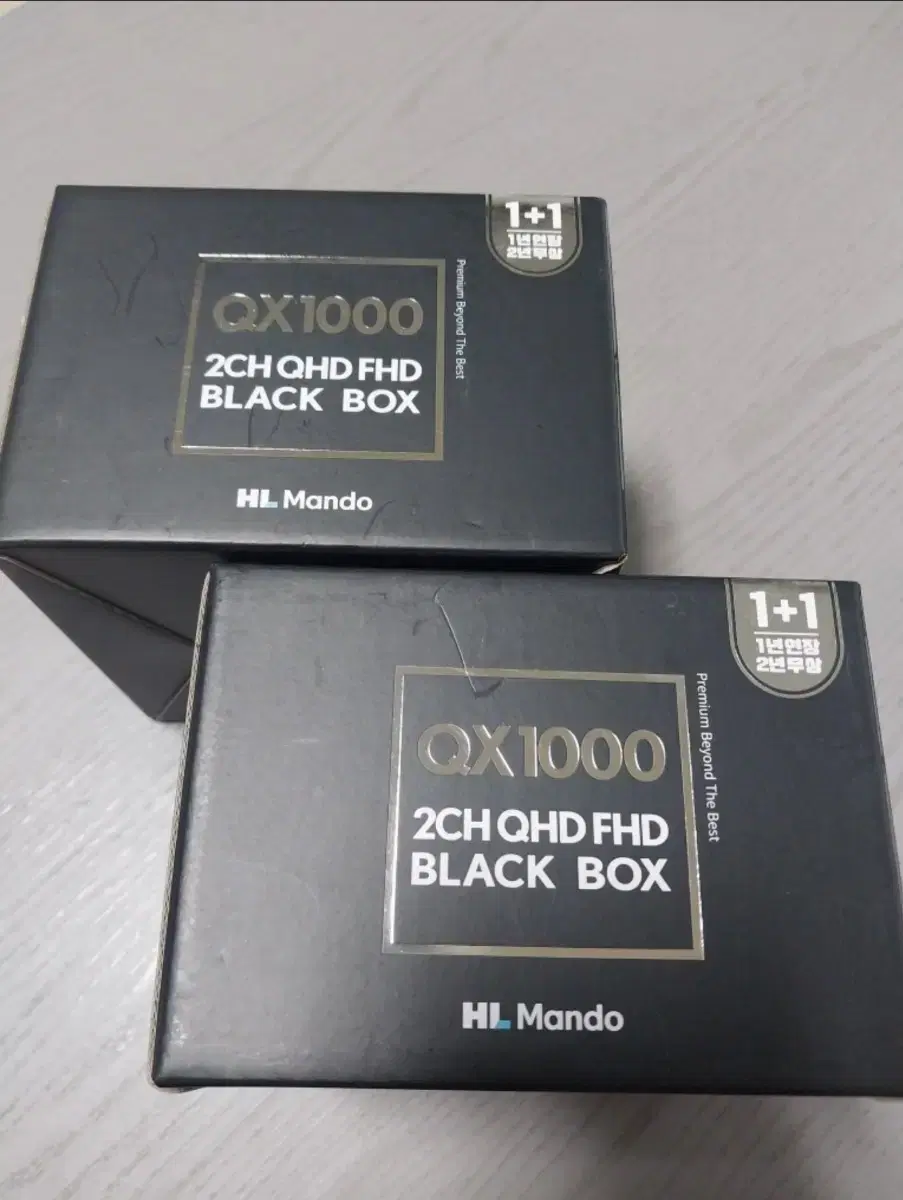 만도 정품 2채널 블랙박스 QX1000(32G)미사용새제품입니다