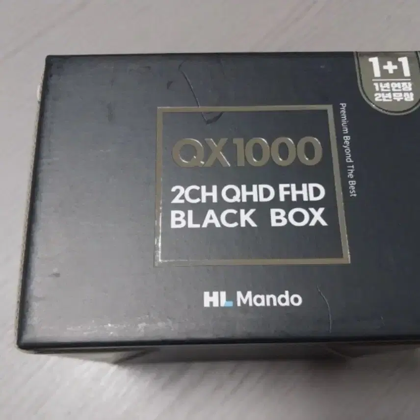 만도 정품 2채널 블랙박스 QX1000(32G)미사용새제품입니다