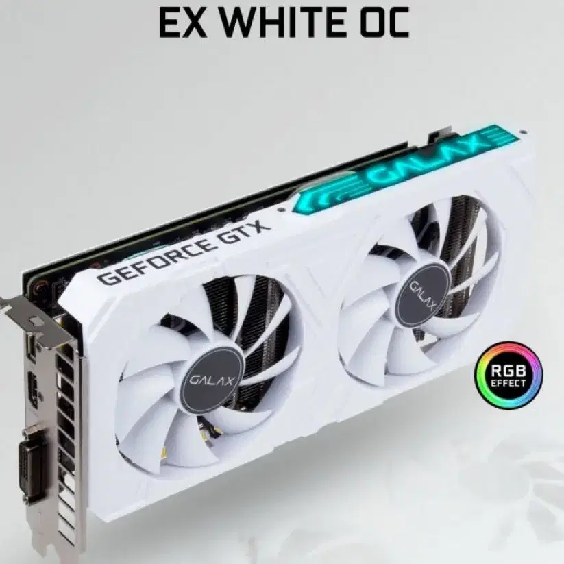 갤럭시 GALAX 지포스 GTX1660 SUPER EX WHITE OC