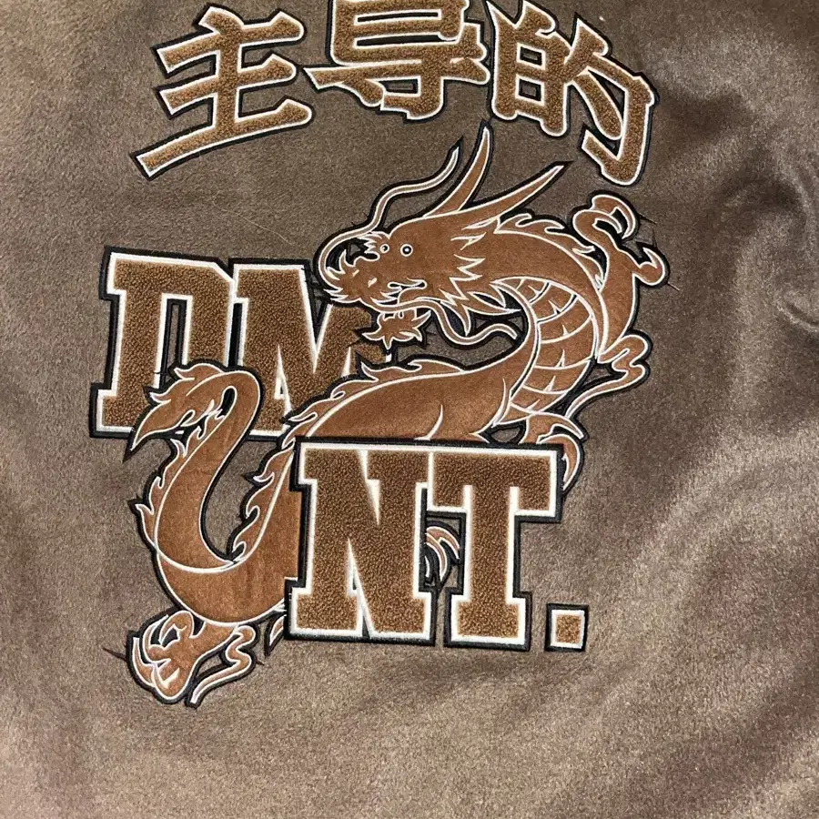 [도미넌트] dragon varsity jacket brown (L)