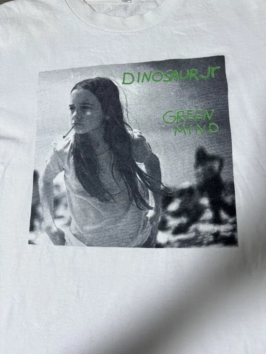 빈티지 dinosaur jr green mind 앨범 커버 밴드티셔츠