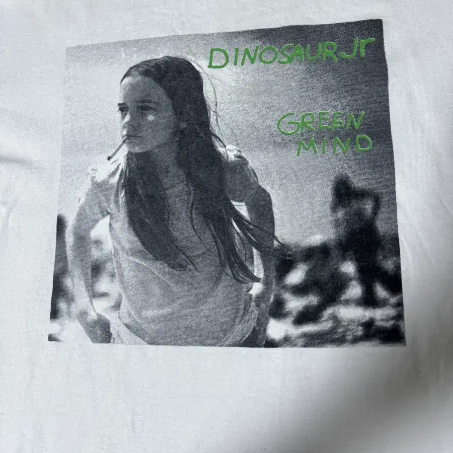 빈티지 dinosaur jr green mind 앨범 커버 밴드티셔츠