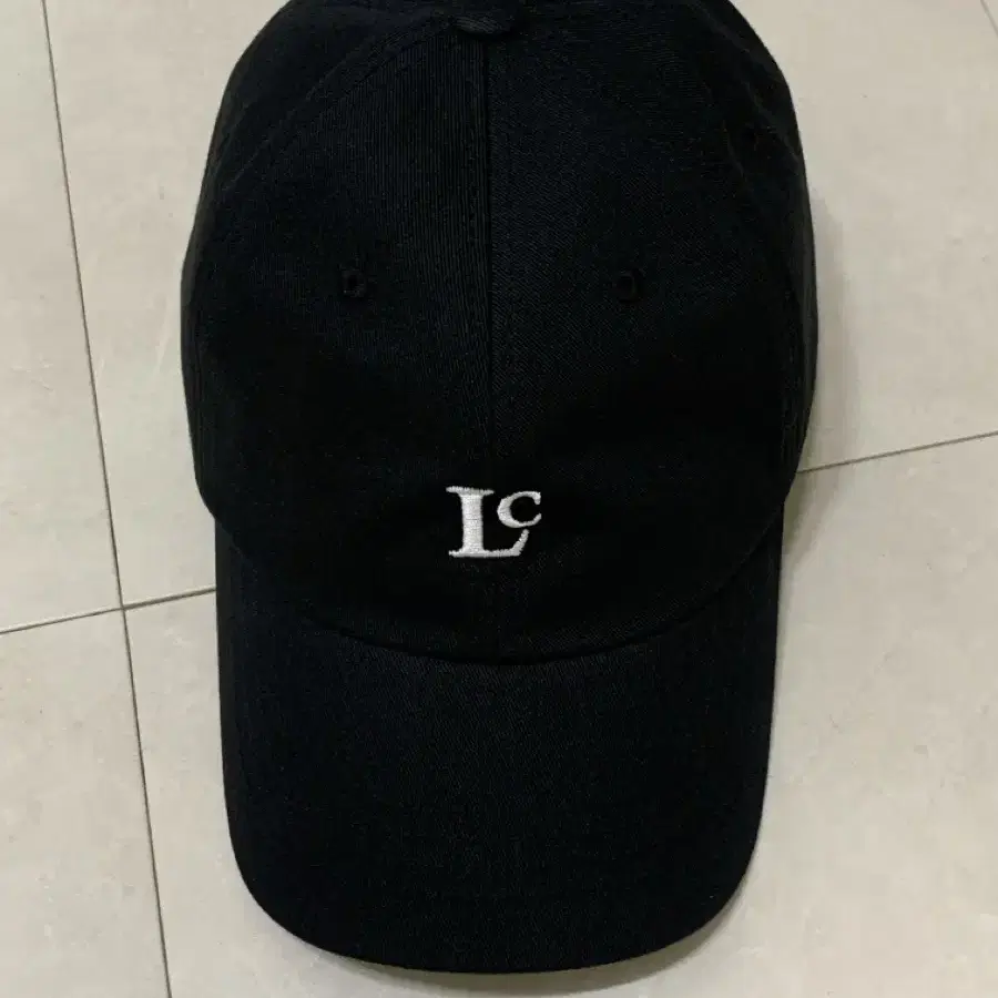 로우클래식 볼캡 블랙 SMALL LOGO LC CAP