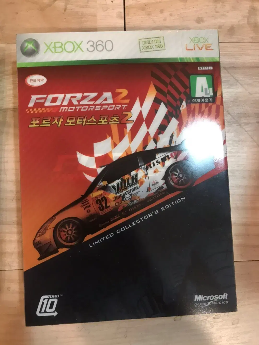 XBOX360 포르자 모터스포츠 2 스틸 케이스