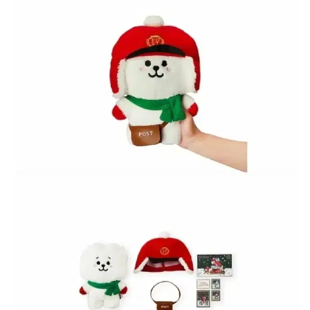 라인프렌즈 BT21 2022 홀리데이 스탠딩 인형 알제이 RJ