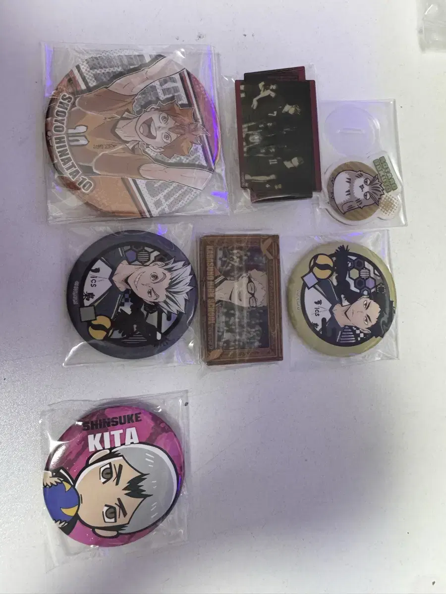 Haikyuu acrylic sells badges