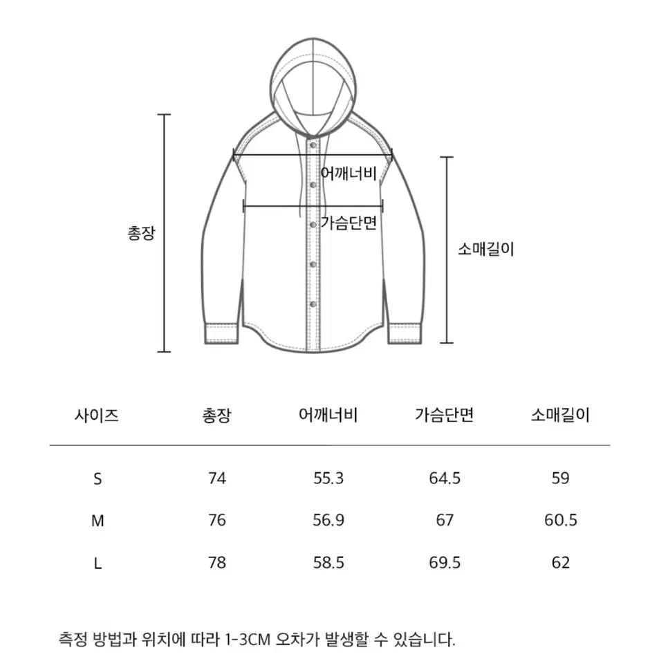 메종미네드 페인트 체크 후드 셔츠 블루 s