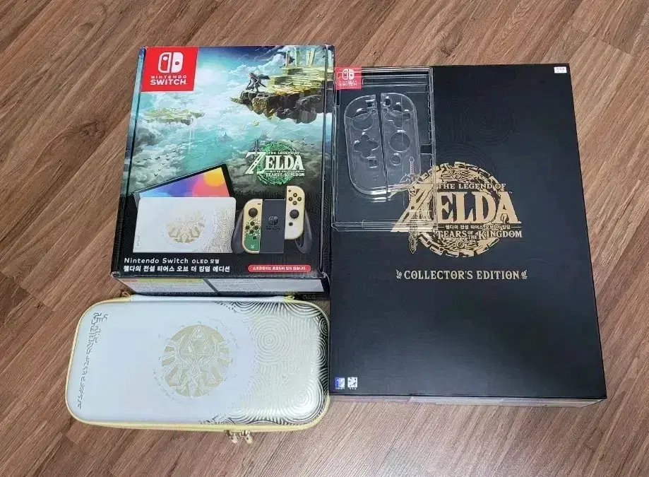 (Class A)Nintendo Switch OLED Zelda Edition Full Box Collector's Edition