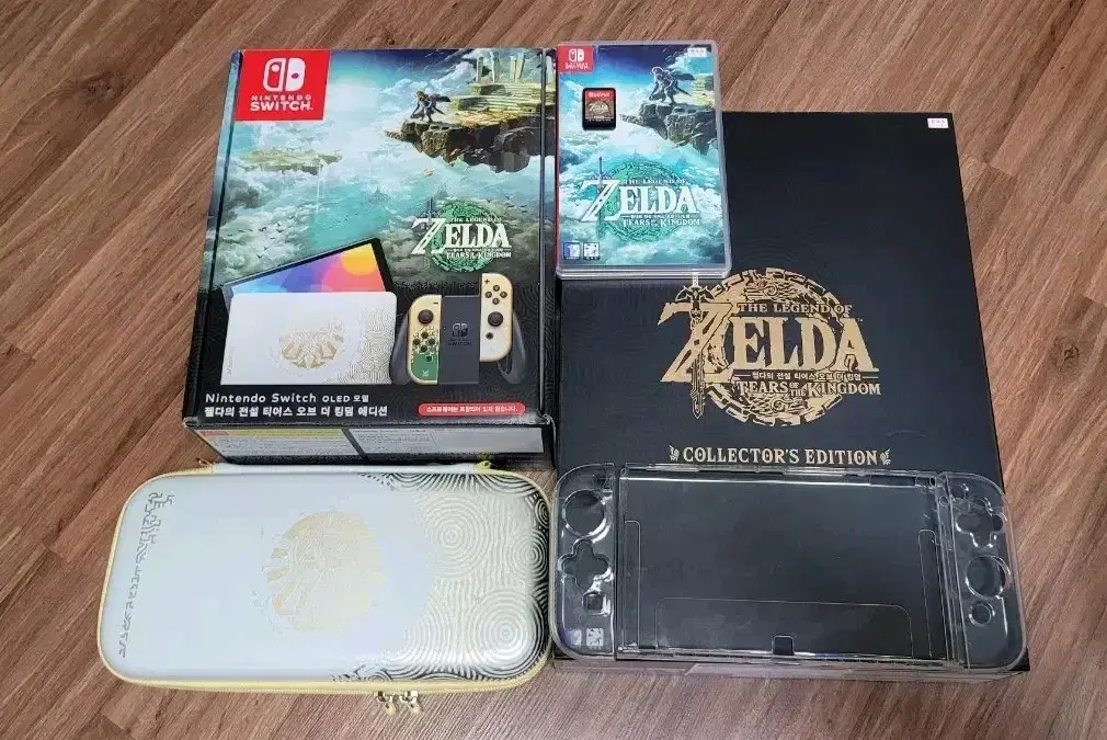 (Class A)Nintendo Switch OLED Zelda Edition Full Box Collector's Edition