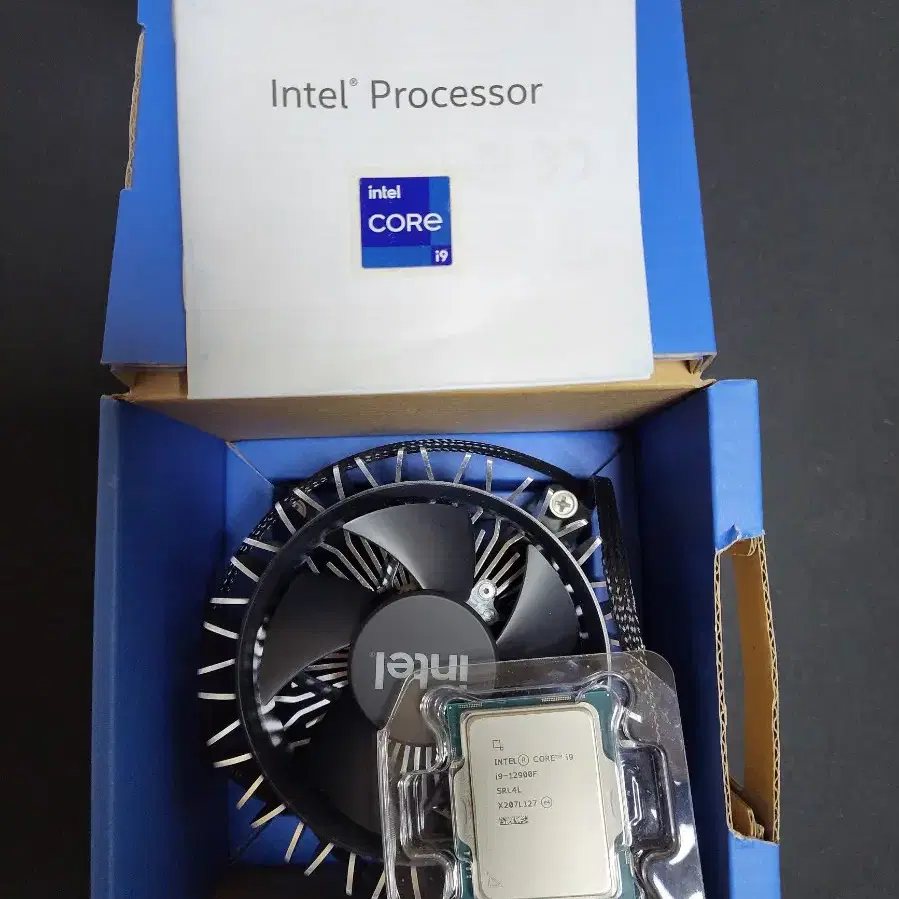 컴퓨터 CPU 인텔 I9 12900F