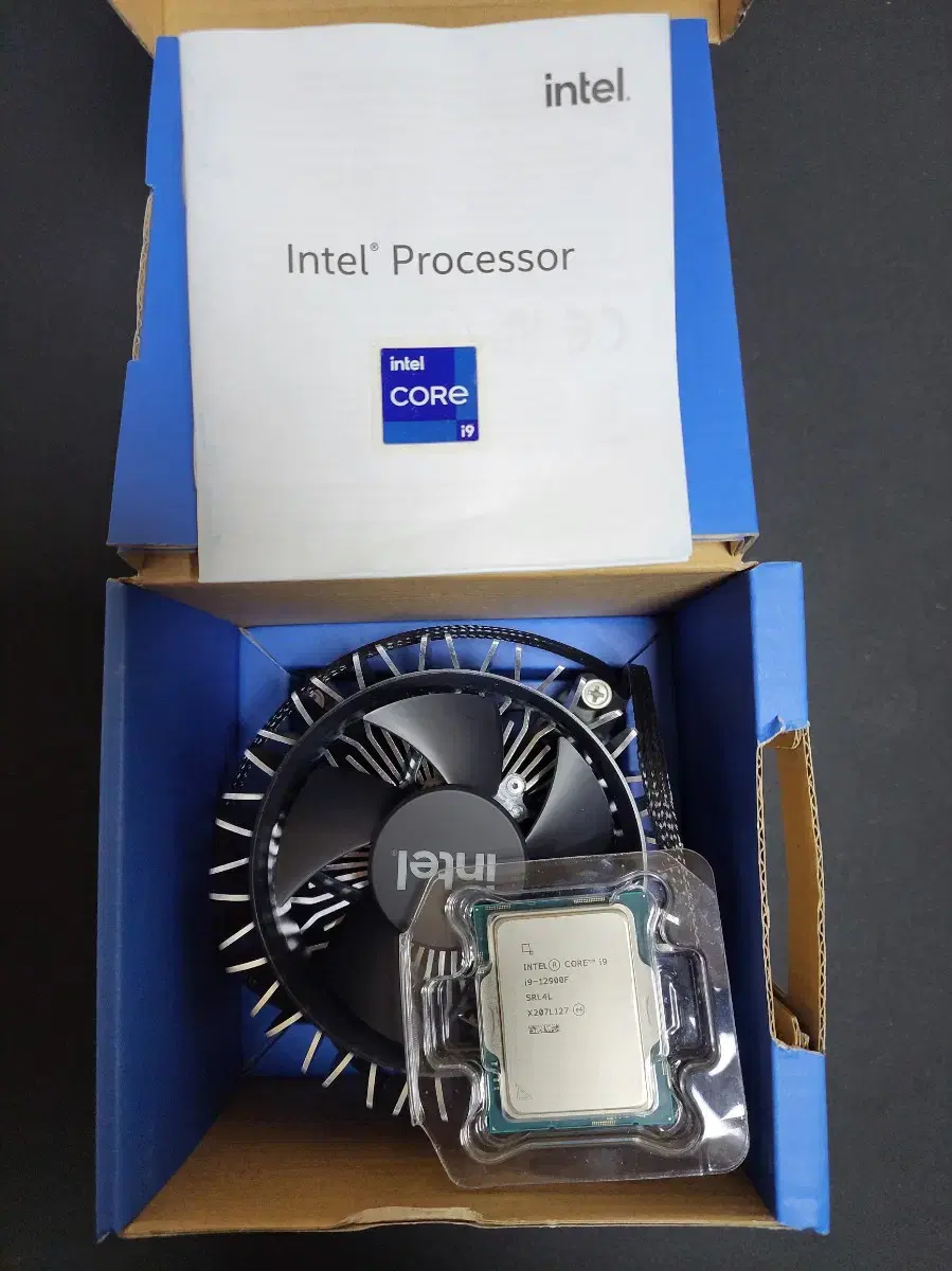 컴퓨터 CPU 인텔 I9 12900F