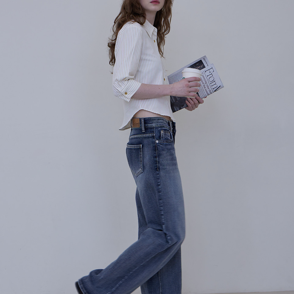 헤인트 로우라이즈 팬츠 SIGNY LOW RISE WIDE PANTS