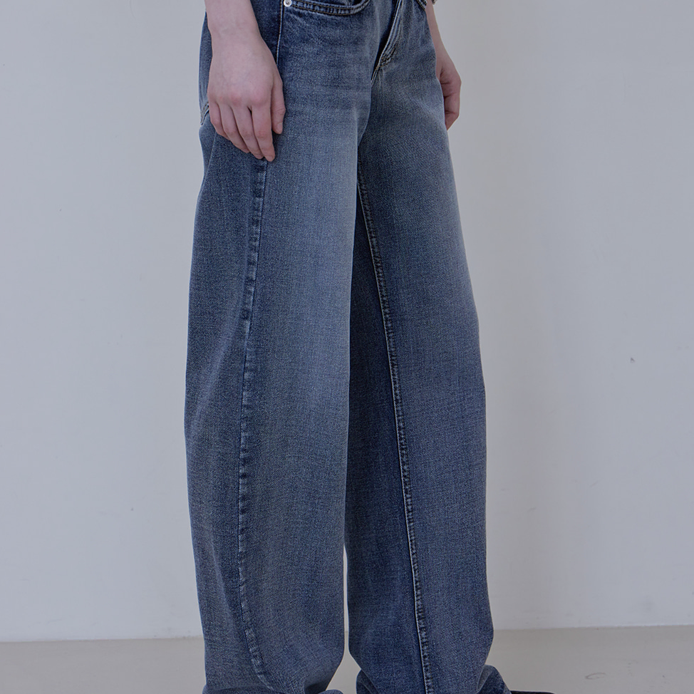 헤인트 로우라이즈 팬츠 SIGNY LOW RISE WIDE PANTS