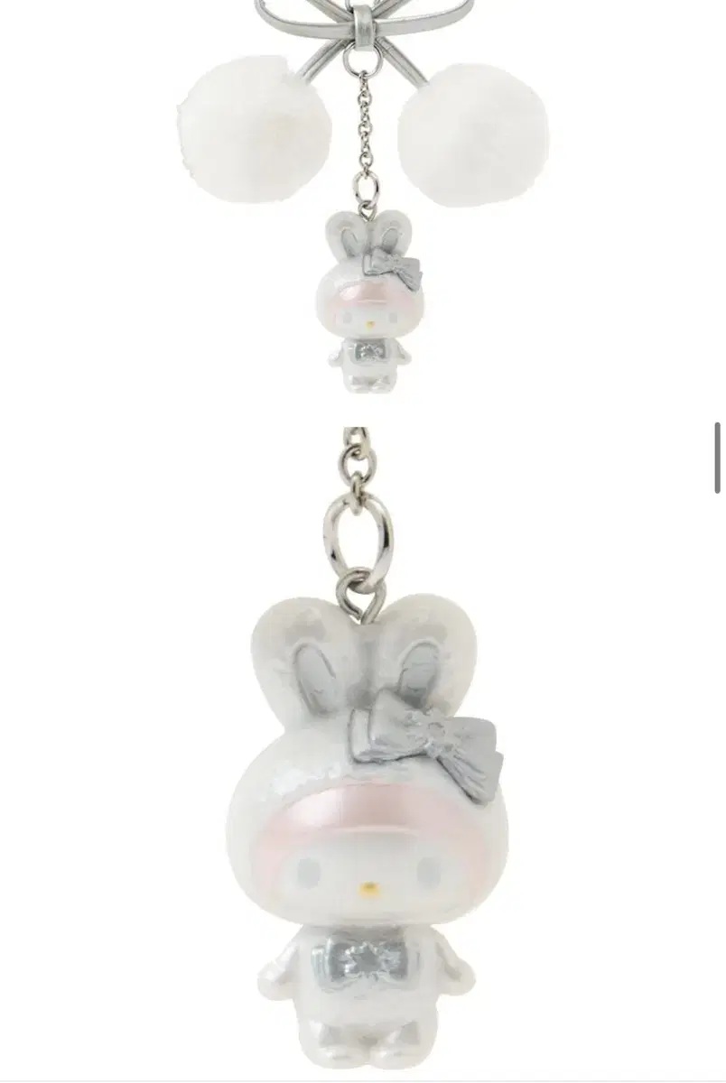 Sanrio Snow Rabbit keyring (Kitty Cina Kuromi Mamel)