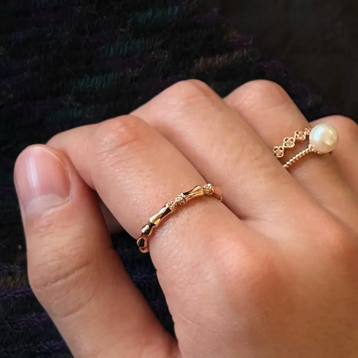 14k 대나무 반지 Bamboo Ring