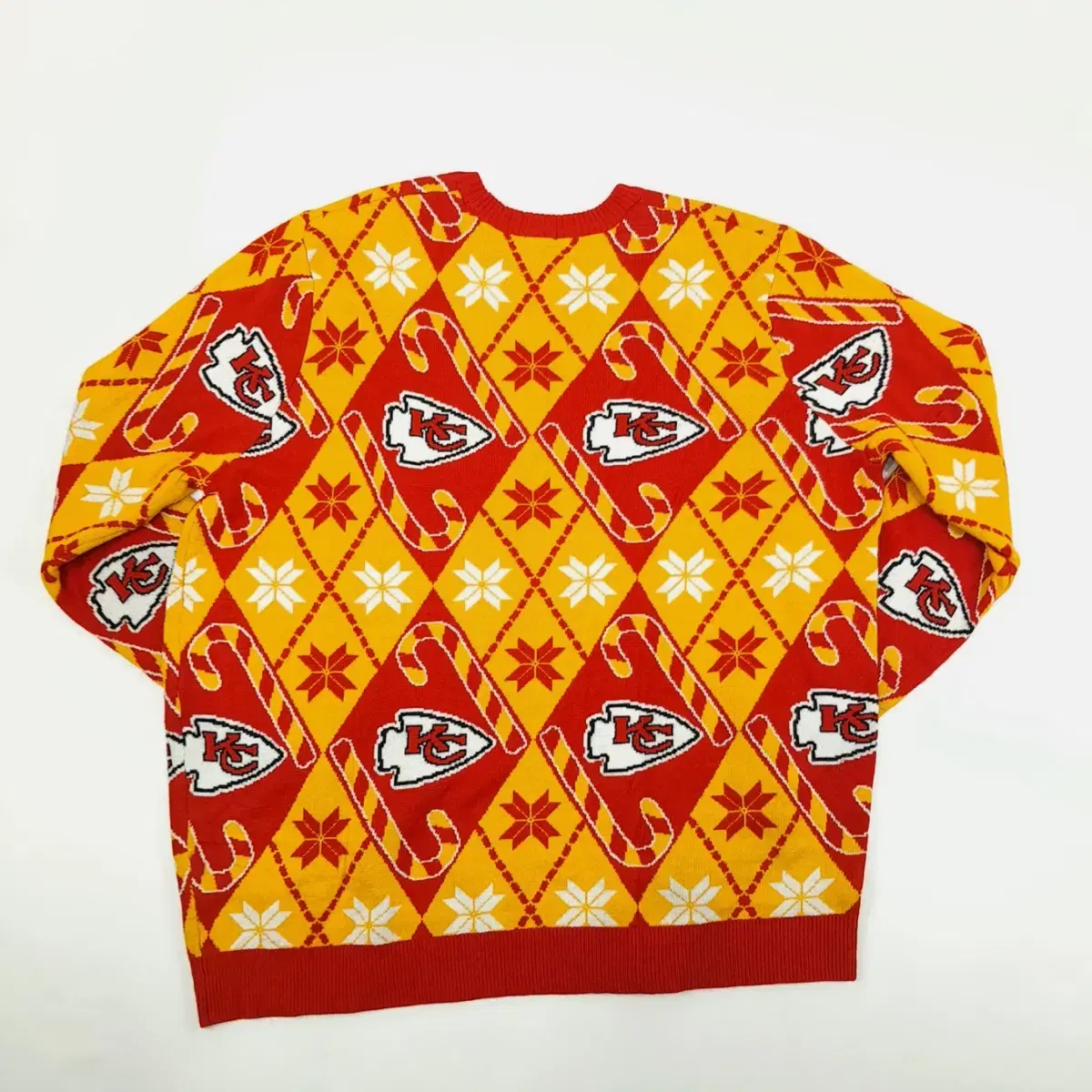 (CS593)2XL NFL 캔자스 시티 니트 스웨터knit