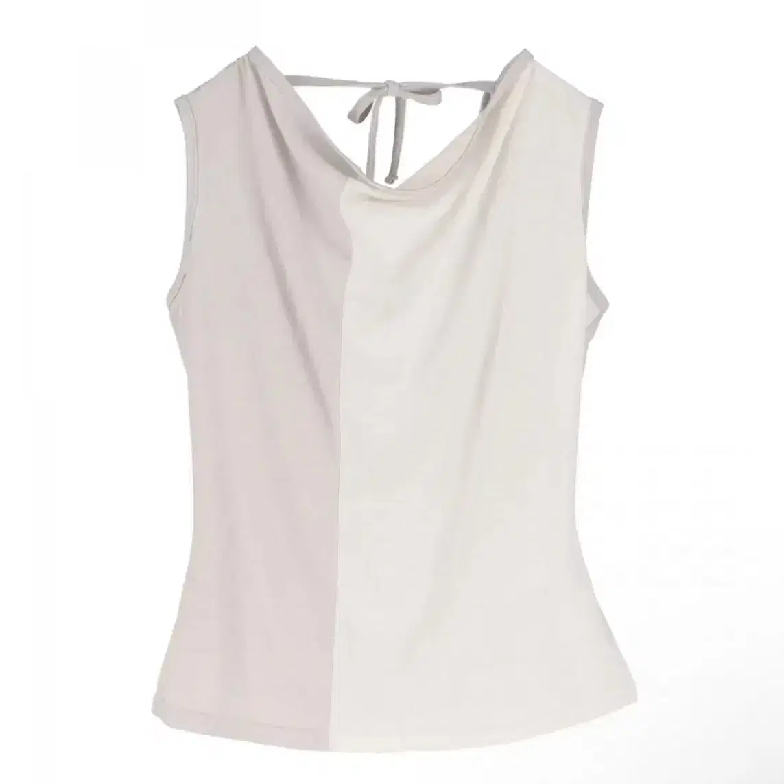 ONSKA 온스카 COWL NECK SLEEVELESS (LIGHT GR