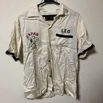 TAILOR TOYOxPEANUTS SUKA SHIRT 스누피 M