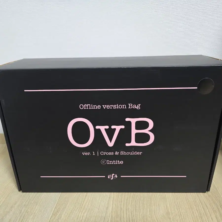 텀블벅 OvB 덕후가방 콘서트가방 블랙