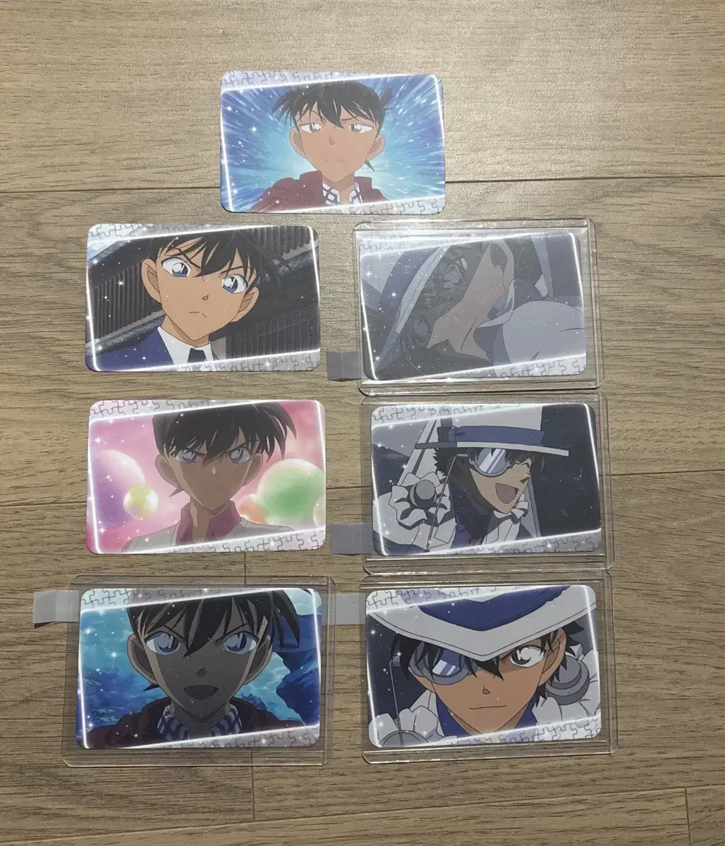 Detective Conan the BarbarianModern Goth Kid,Shinichi Photo CardSell in Bulk