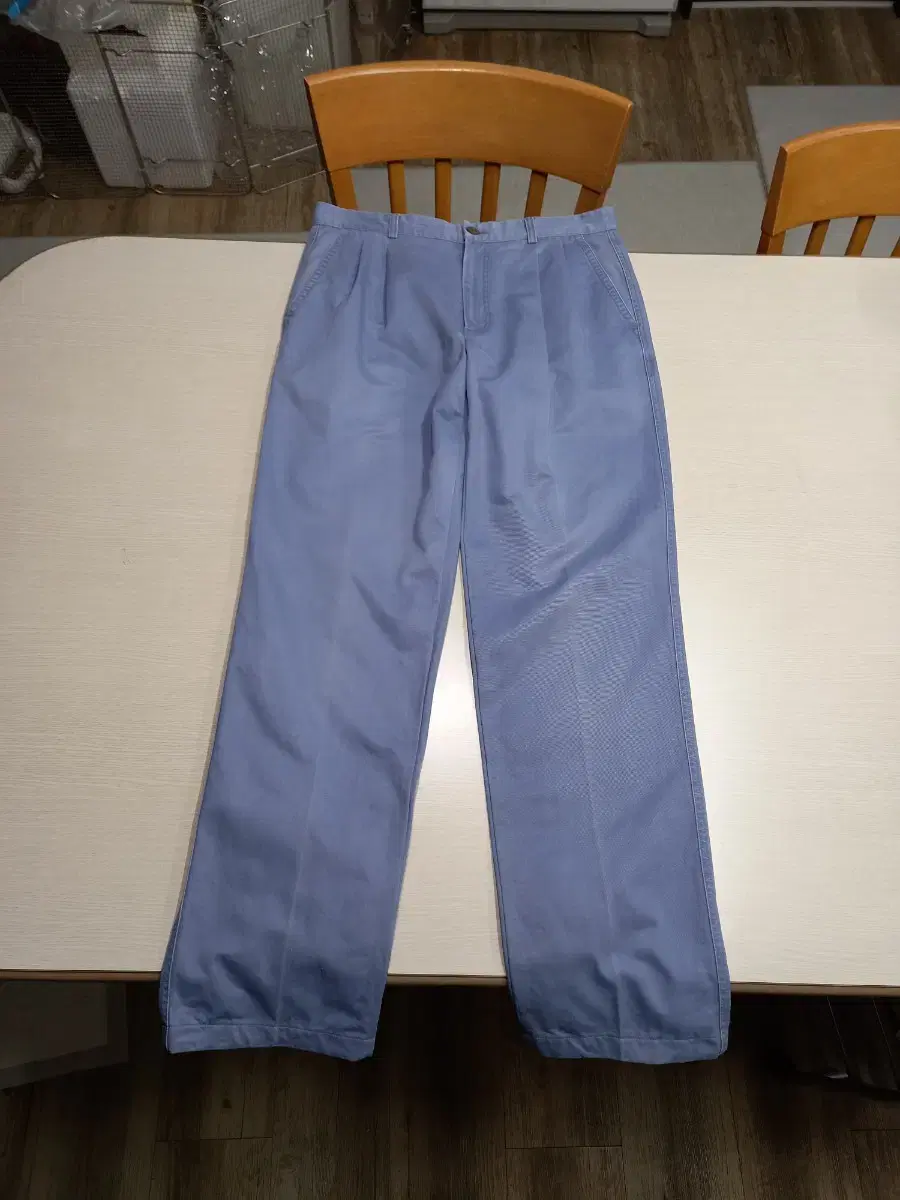 32 BEANPOLE Kor Chino Pants Charcoal Blue 32-74