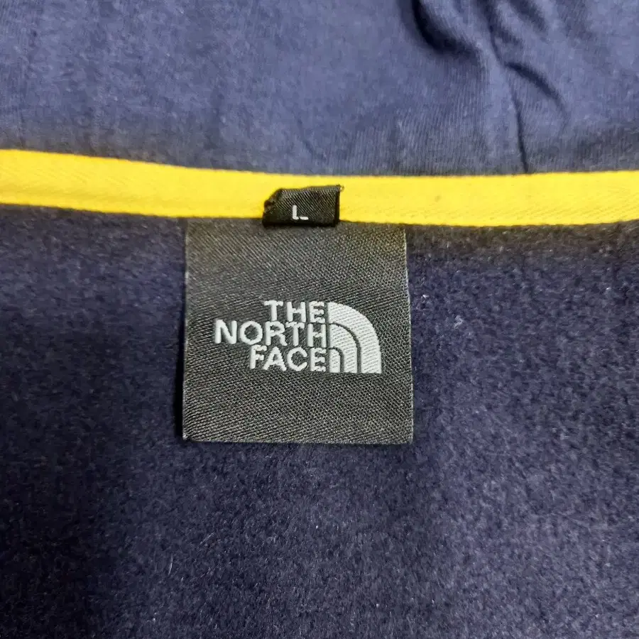 L100 NORTHFACE 기모 후드집업 네이비 L-541