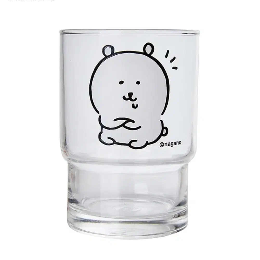 농담곰 스파오 유리컵 미개봉