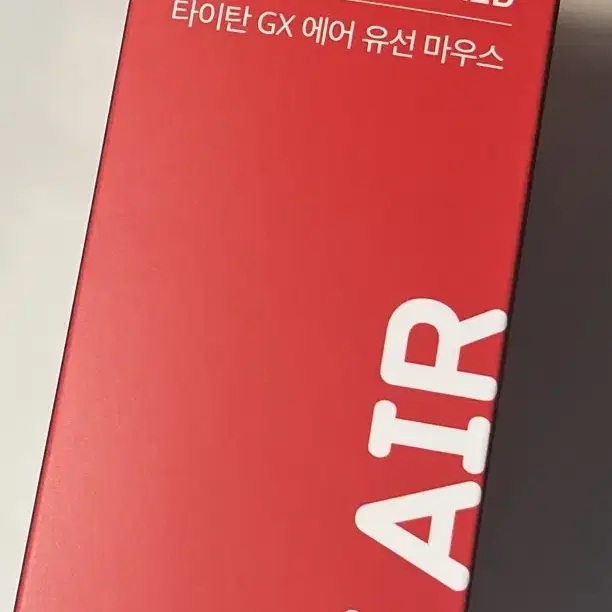 [미개봉][새해할인]제닉스 TITAN GX AIR 타공 경량 마우스