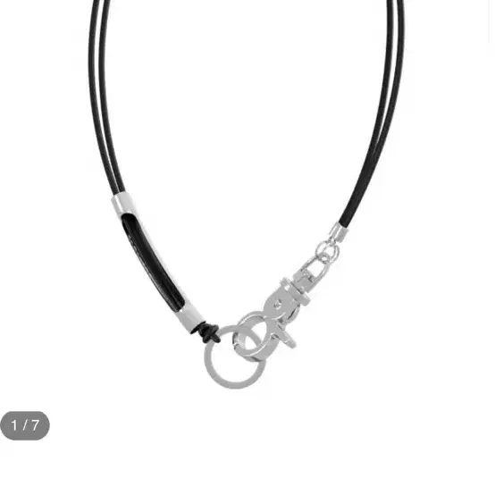 세이지가세이지 3way Sporty Necklace (Black)