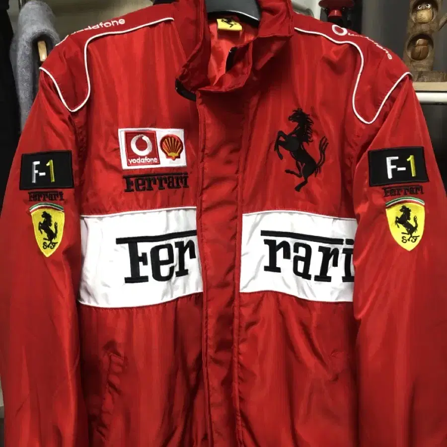 Ferrari Racing Jacket F1 Vintage Style Old School on Bunjang