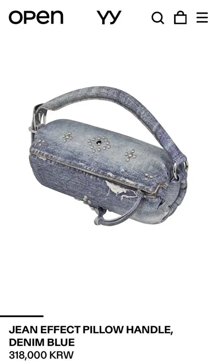 OPEN YY PILLOW HANDLE JEAN