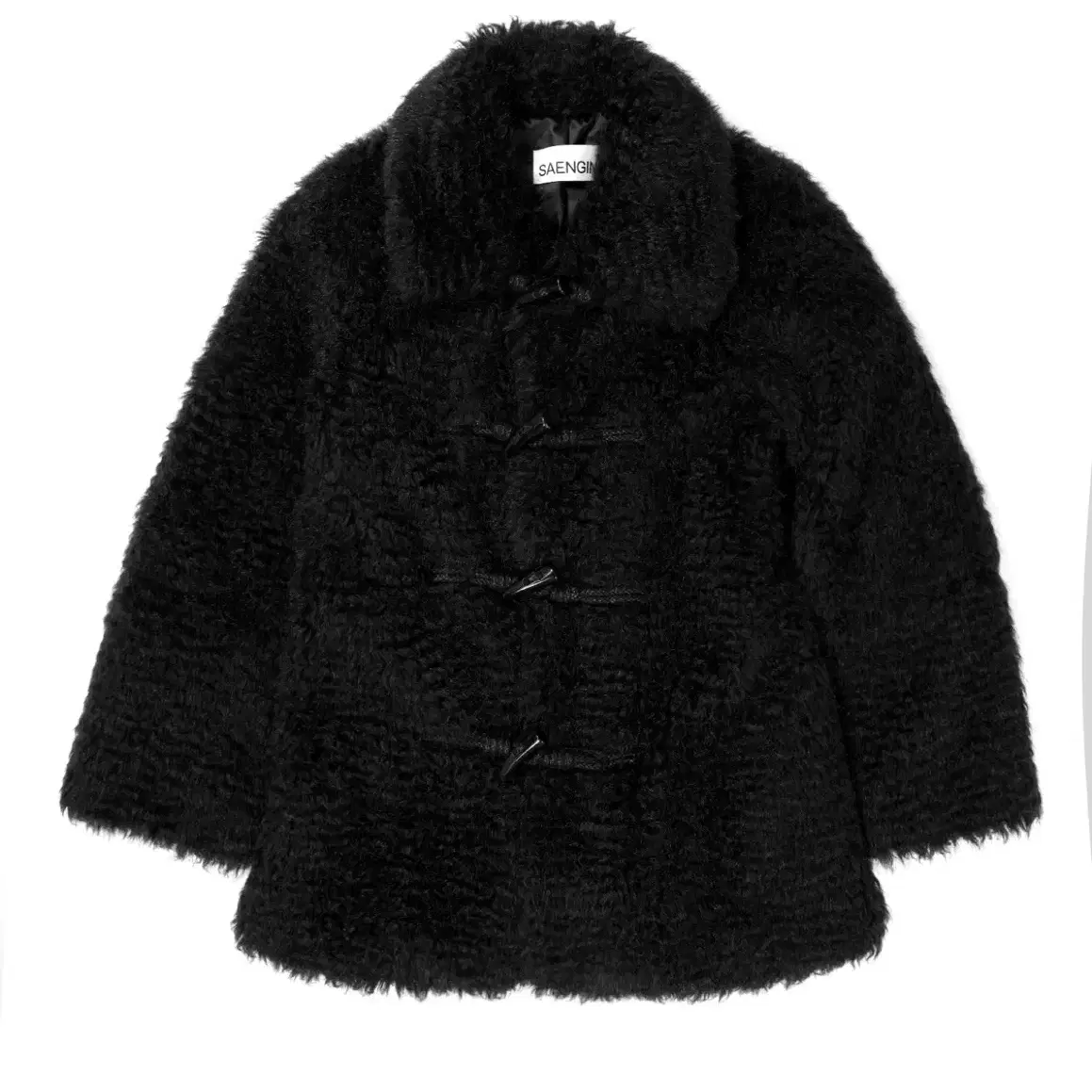 새제품) 생긴스튜디오 NIMBUS TOGGLE FUR COAT