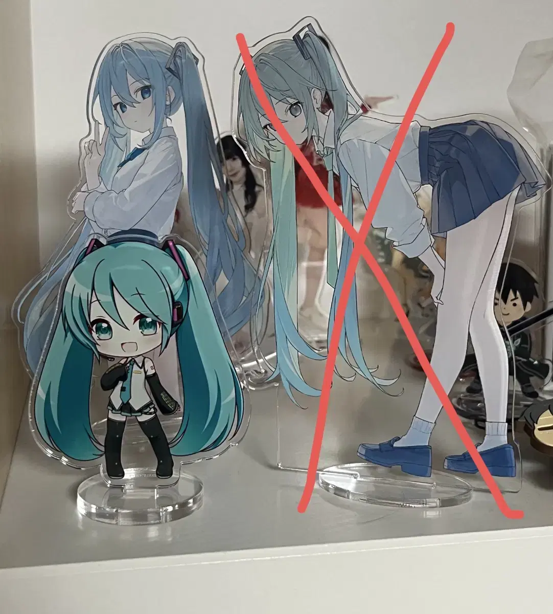 Miku unofficial goods unofficial goods Seiko acrylic stand Classic Figure Hatsune Miku