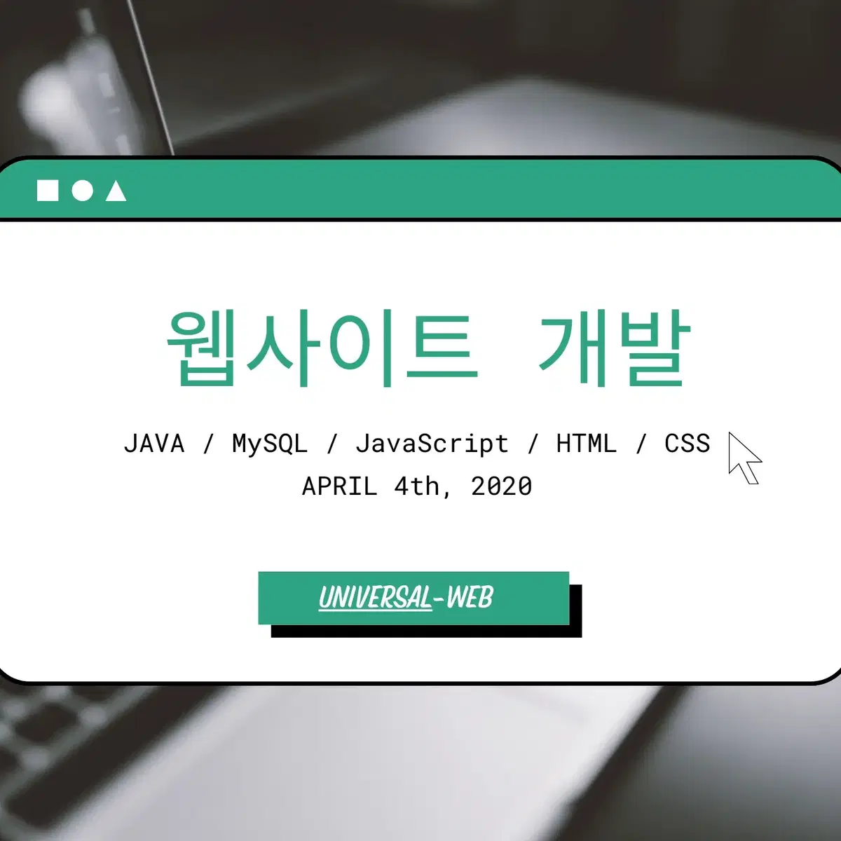 웹 사이트 개발 / 프로젝트, 과제 대행