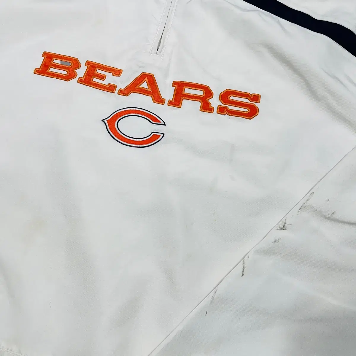 NFL 리복 BEARS 올드스쿨 힙합 화이트 웜업