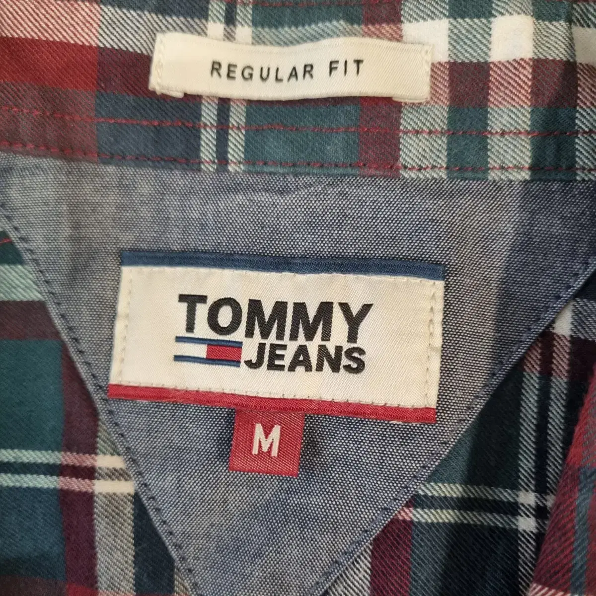 TOMMY HILFIGER 타미 체크 셔츠 남방