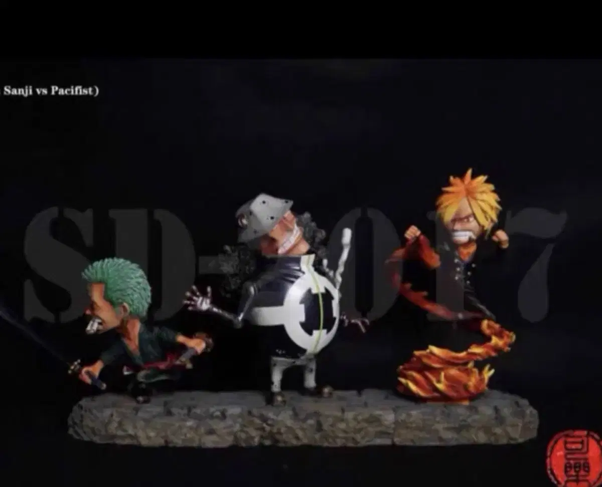 Domestic same day shipping)LBS Zoro&Sandy&Kuma Resin unsealed