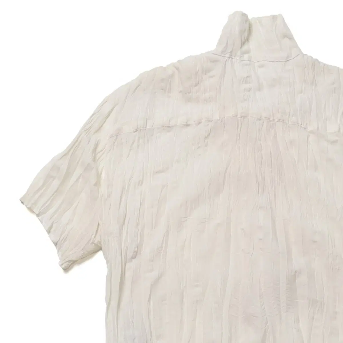 ISSEY MIYAKE Pleats Half Shirt