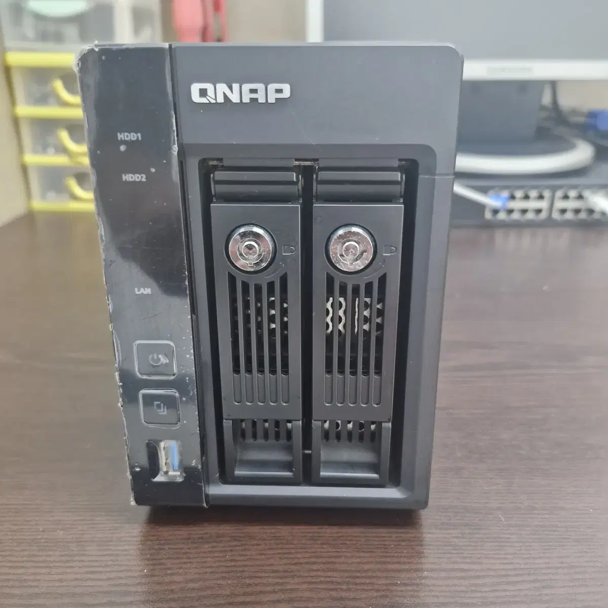 NAS Qnap TS-253 Pro 2베이, 3TB 2EA, 8GB