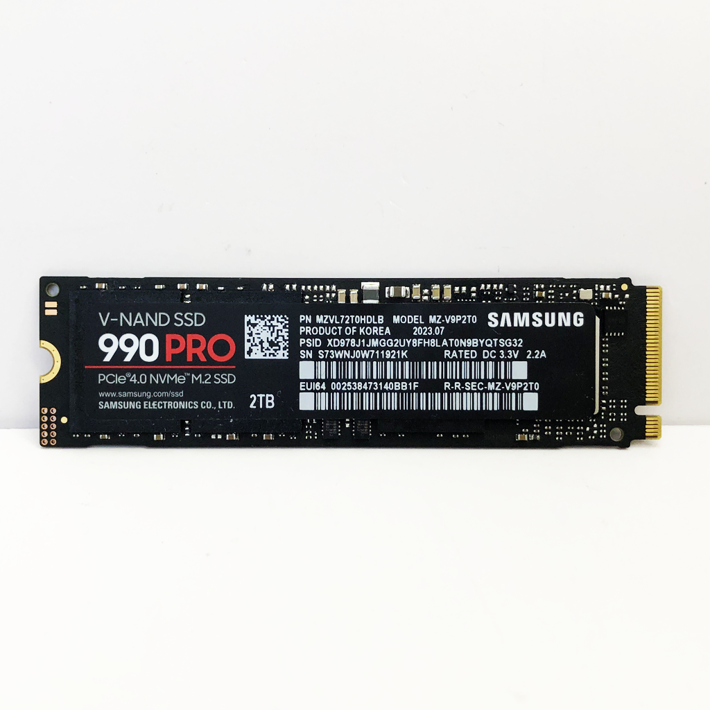 2TB) 삼성전자 990 PRO M.2 NVMe 병행수입 (2TB)