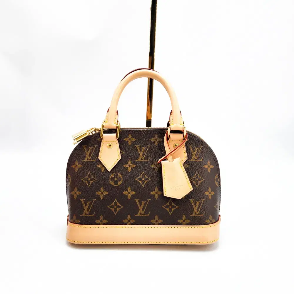 Louis Vuitton M46990 Monogram AlmaBB Crossbody Tote Shoulder Bag Keum