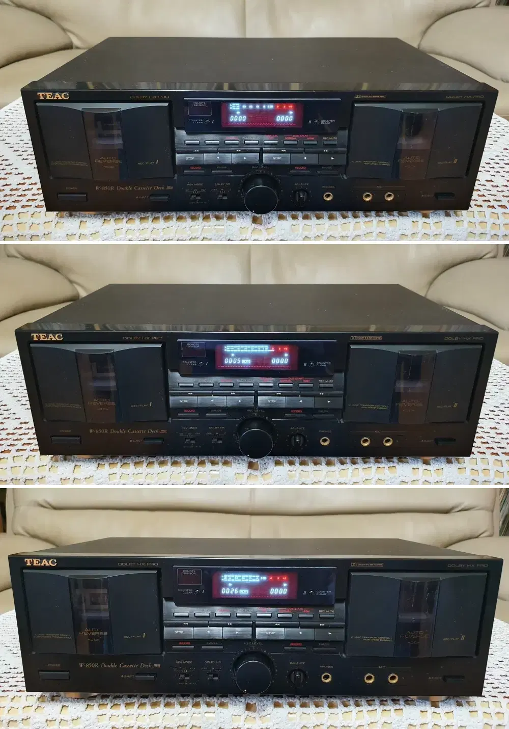 TEAC TEAC W-850R Double Cassette Deck