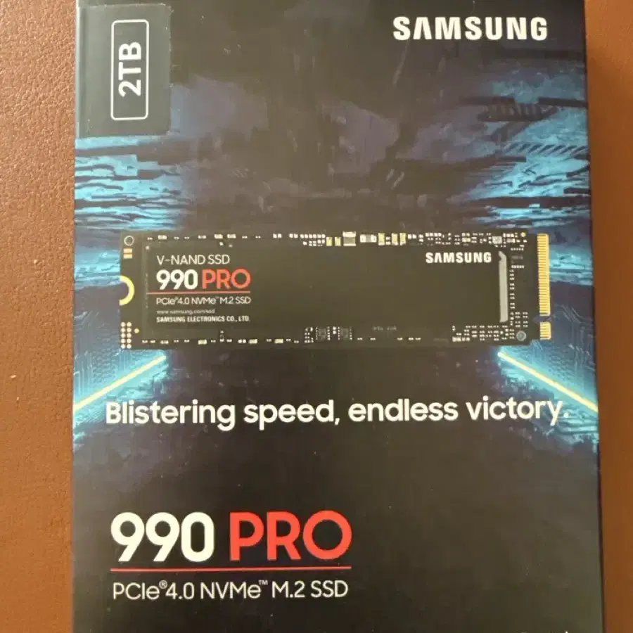 삼성 990pro 2tb 미개봉 정품 팝니다.