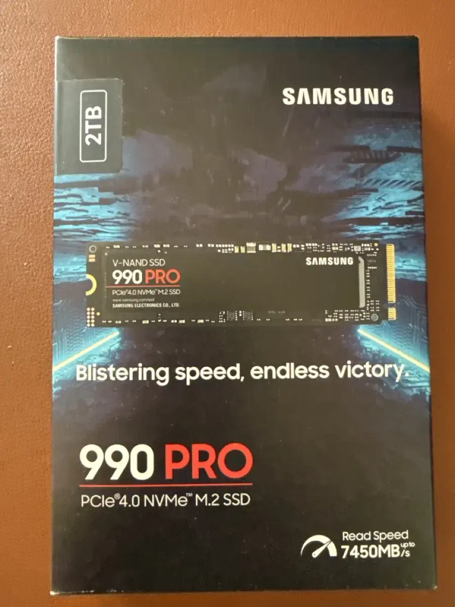 삼성 990pro 2tb 미개봉 정품 팝니다.