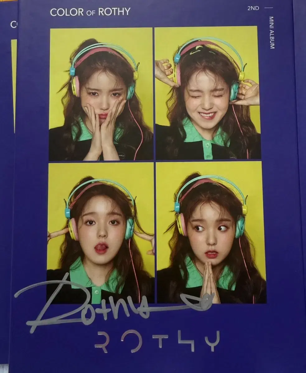 ROTHY (not for sale) autographed BEE album wts